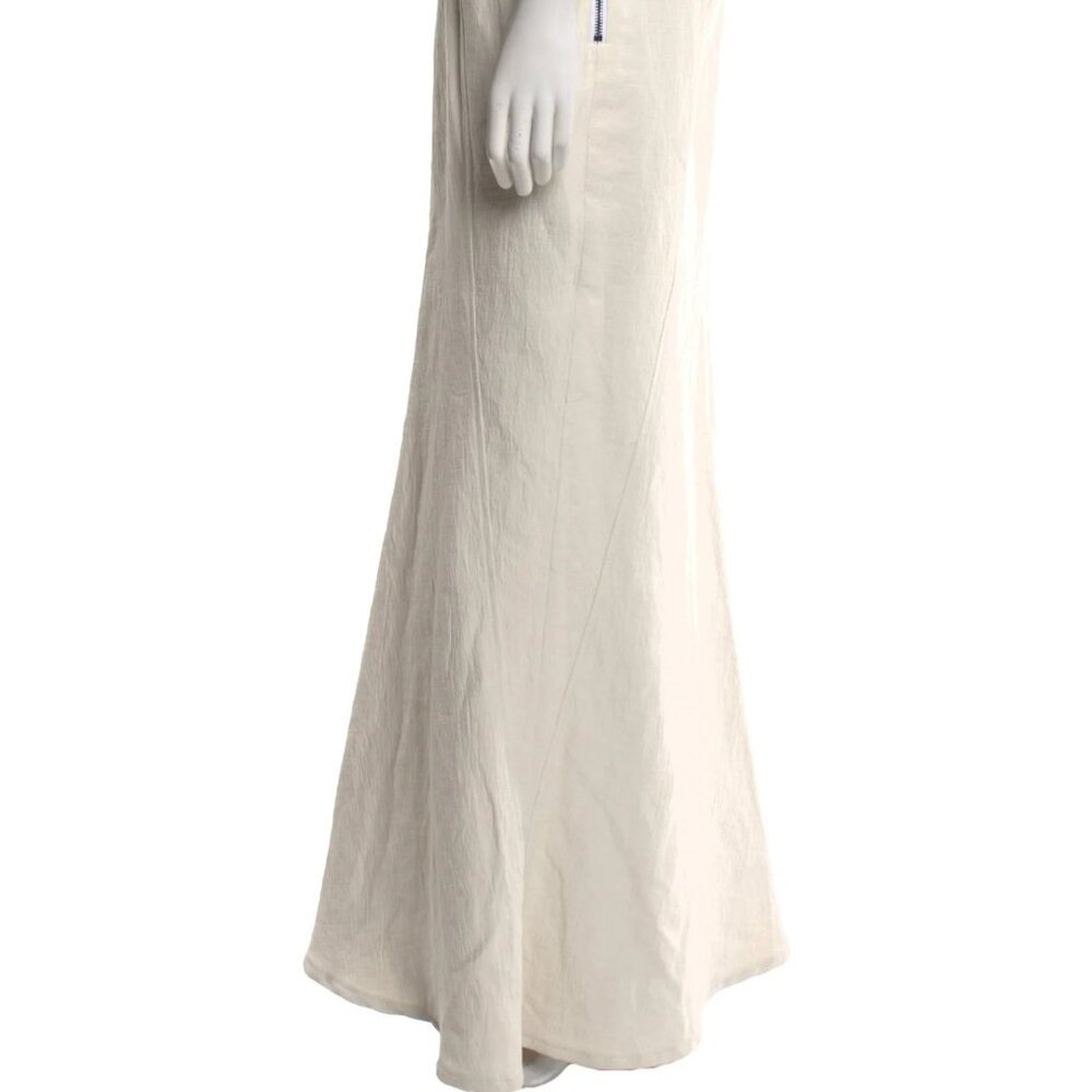 Maticevski  Linen Long Skirt  - AUS 8 - US 4 - Picture 7 of 11